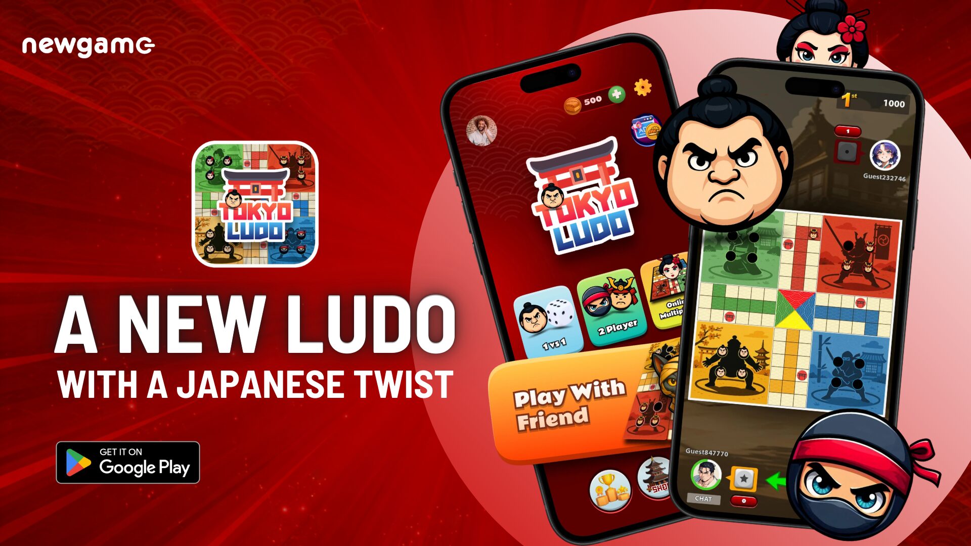 Mobile game “TOKYO LUDO” released for the Indian market
