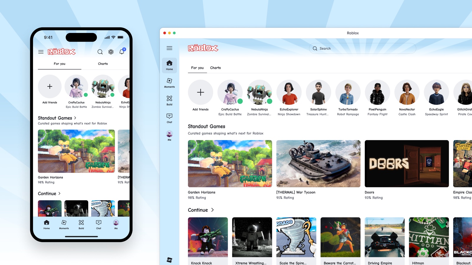 ロブロックス20周年イベントで配信されたクラシックテーマの公式画像