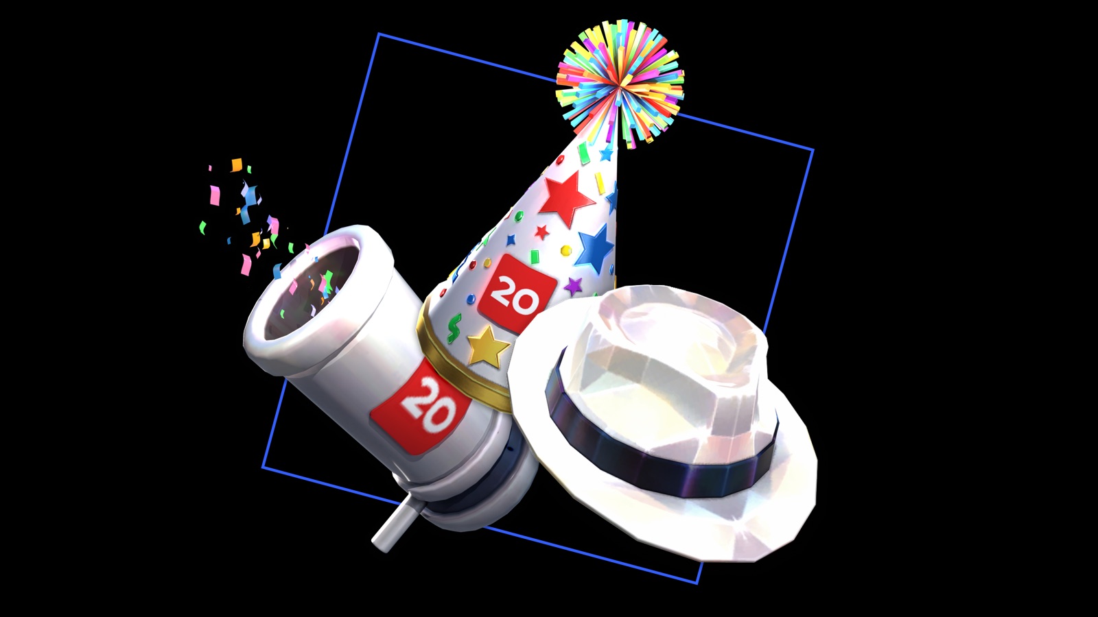ロブロックス20周年イベント The Hunt: Roblox 20 の限定アバターアイテムの公式画像